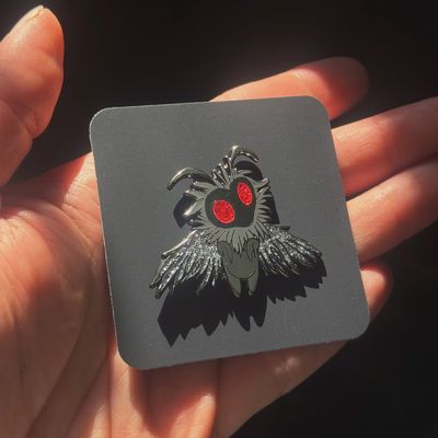Mothkin Enamel Pin