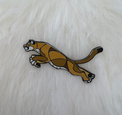 Cougar Enamel Pin