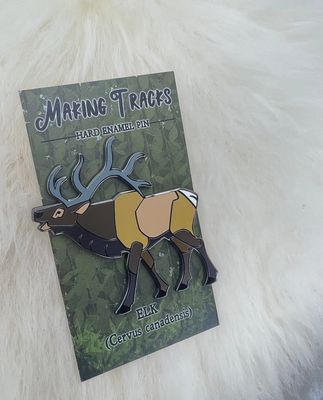 Elk Enamel Pin