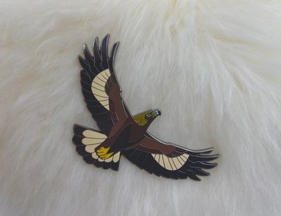 Golden Eagle Enamel Pin