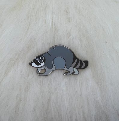 Raccoon Enamel Pin