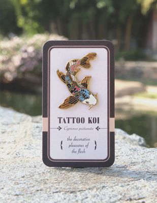 Tattoo Koi Enamel Pin