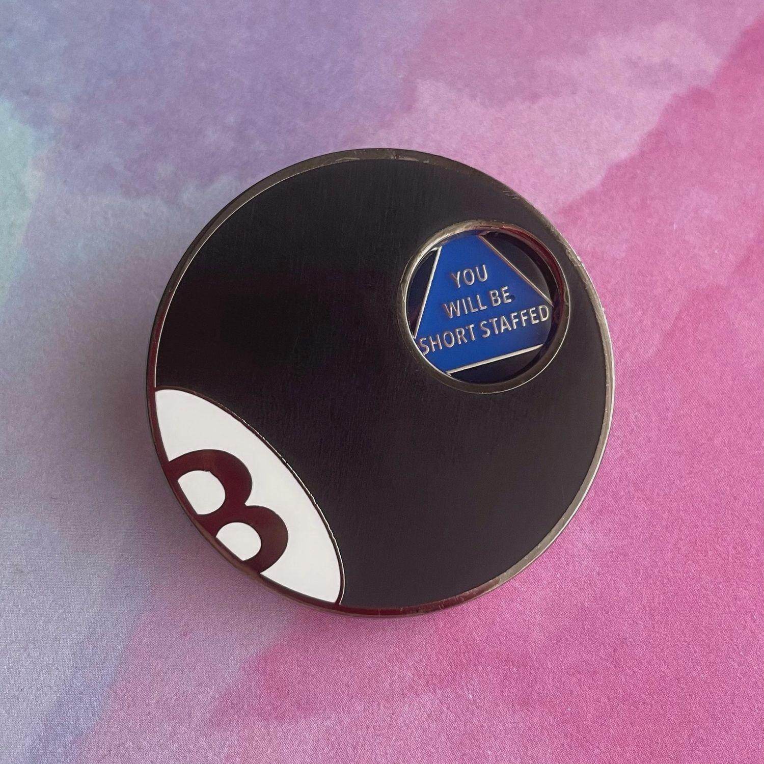Unmagic Eight Ball Pin