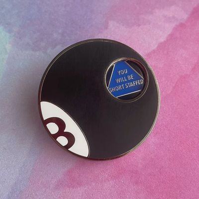 Unmagic Eight Ball Pin