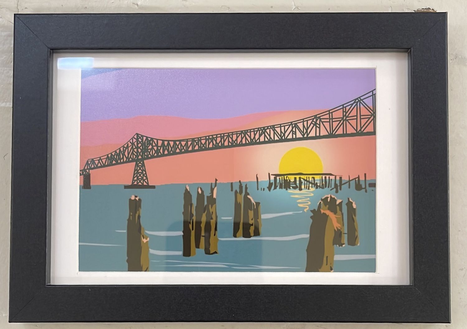 Framed Print - Astoria Megler Bridge
