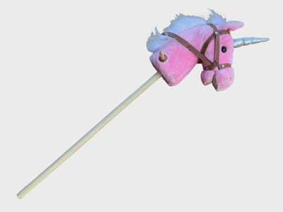 Plush Pink Hobby Horse