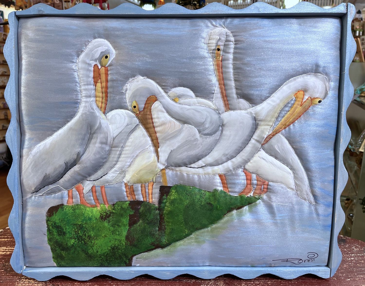 Columbia River White Pelican