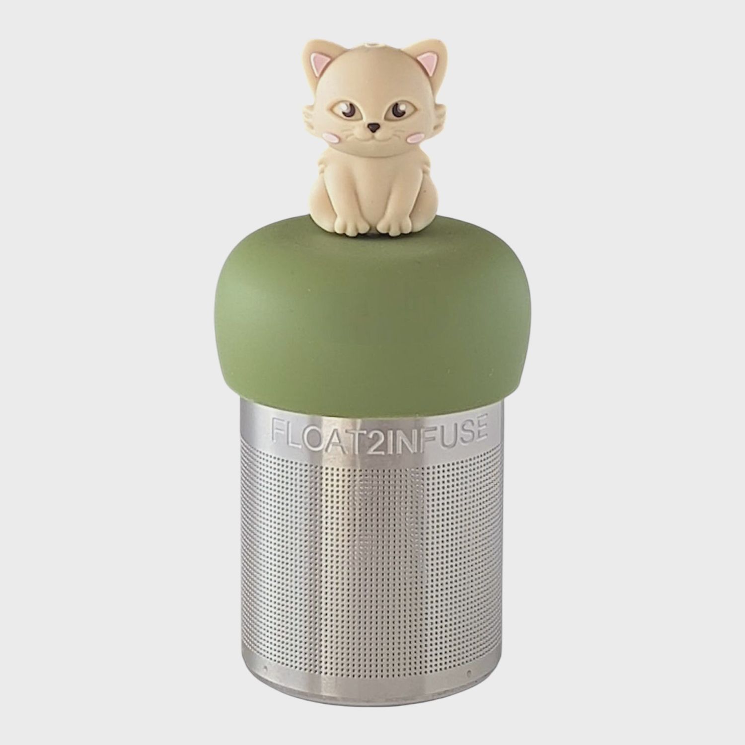 Ivory Cat Floating Tea Steeper