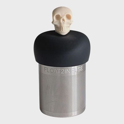 Ivory Skull Floating Tea Steeper