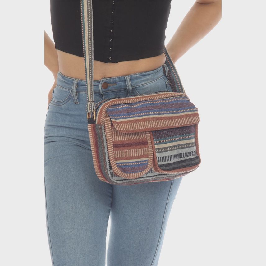 Crossbody Utility Bag, Style: Granite