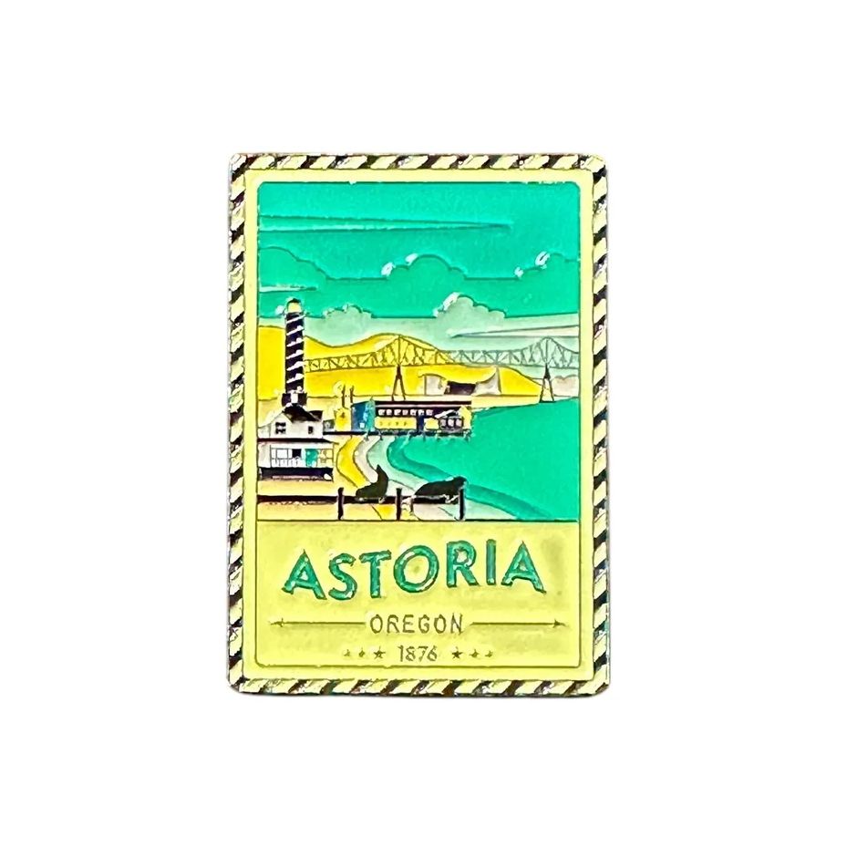 Astoria  Postcard Magnet