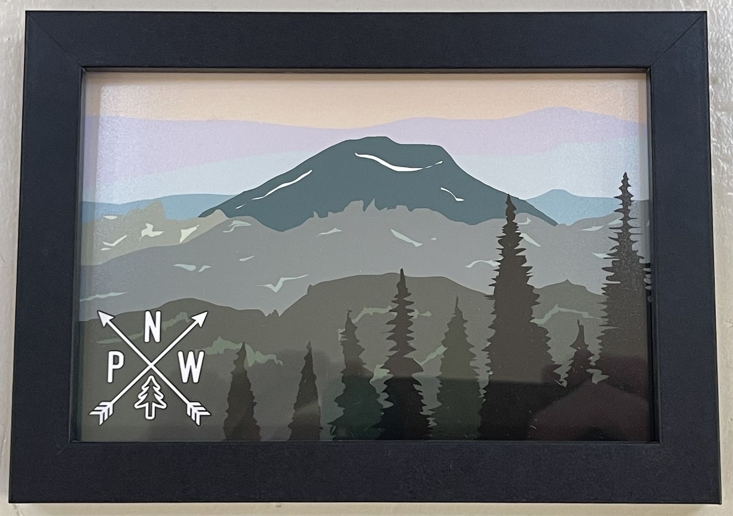 Framed Print - Mount Rainier