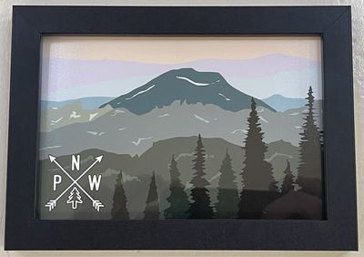 Framed Print - Mount Rainier