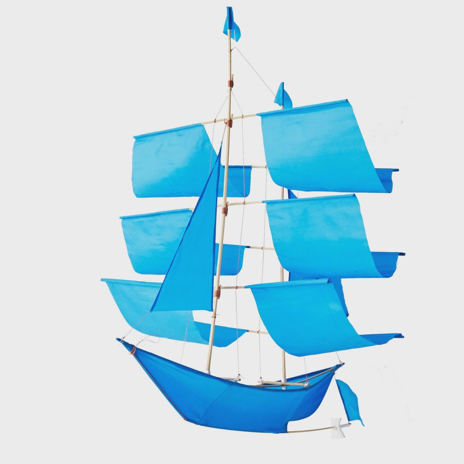 Ship Kite Blue