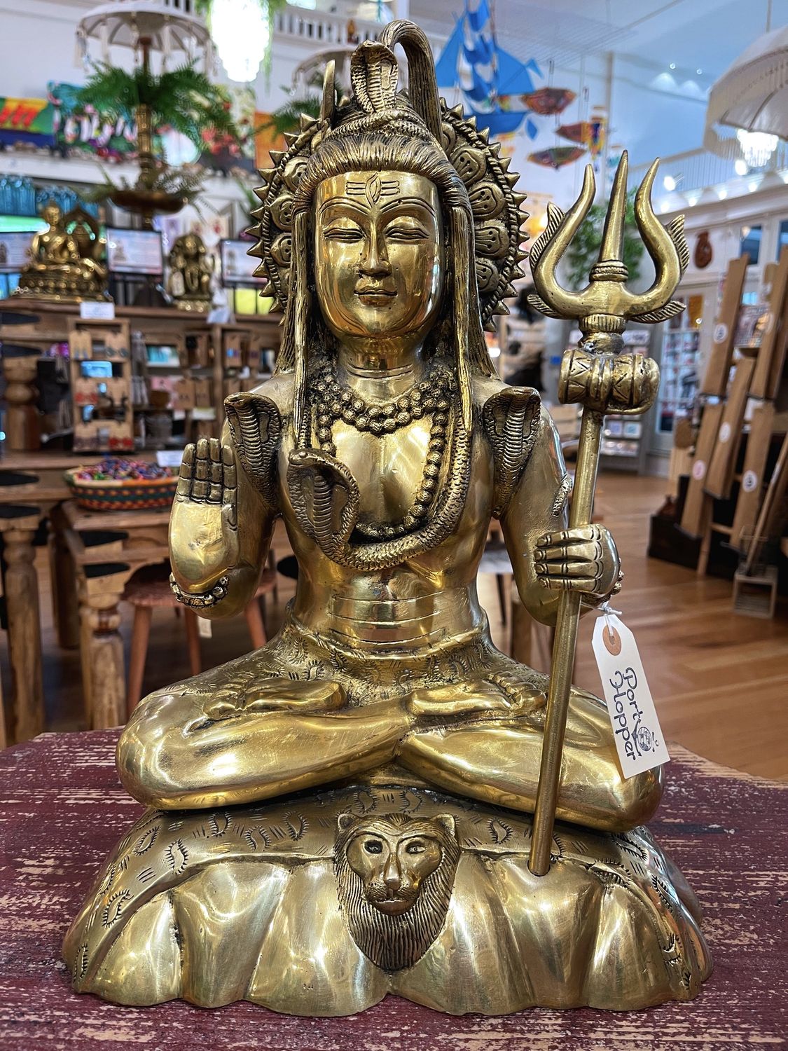 Brass Shiva Statue