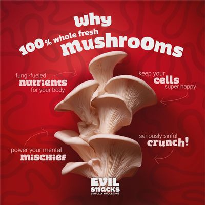 Mushroom Chips Sour Cream
