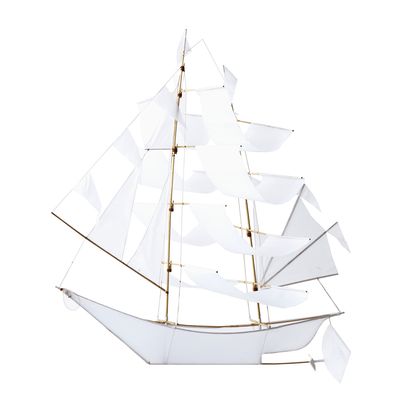 Super Ship Kite White