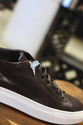 Origami Bird Enamel Pin