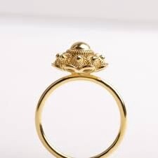 Ring Zeeuws yellow RZ