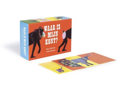 Doldwaas dierenmemospel. Waar is mijn kont?
