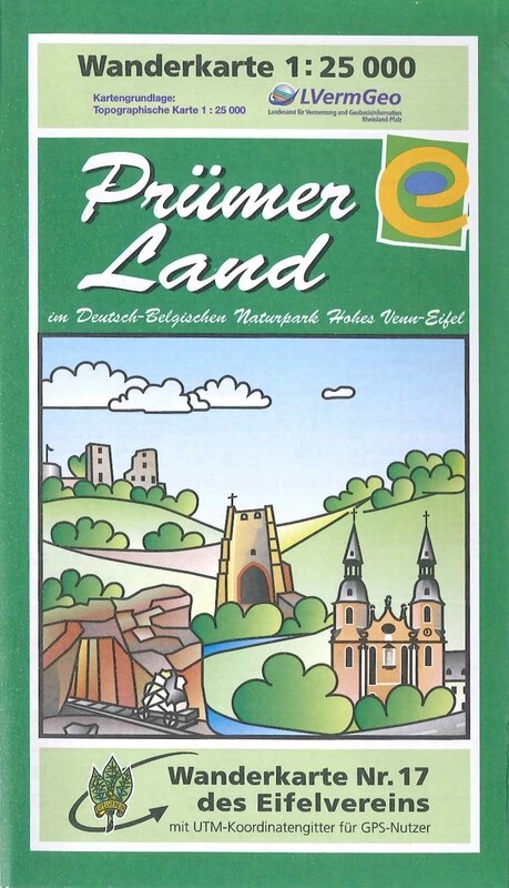 Wandelkaart - Prümer Land - 1/25.000