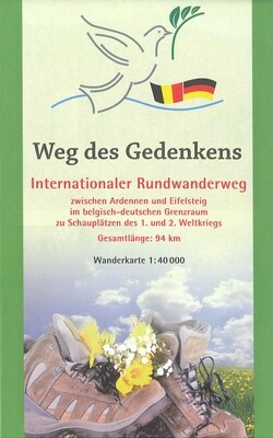 Wanderkarte - Weg des Gedenkens - 1/40.000