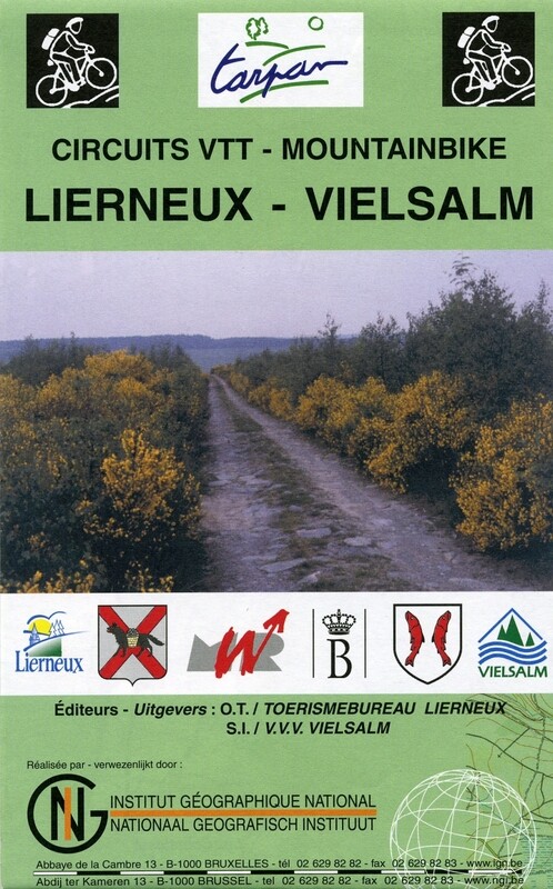 Carte cycliste - VTT Lierneux - Vielsalm