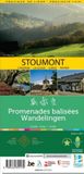 Wandelkaart - Stoumont - bewegwijzerde wandelingen 1/20.000