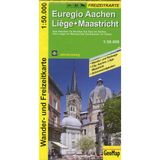 Wander- und Freizeitkarte Euregio Aachen Liège Maastricht - 1/50.000