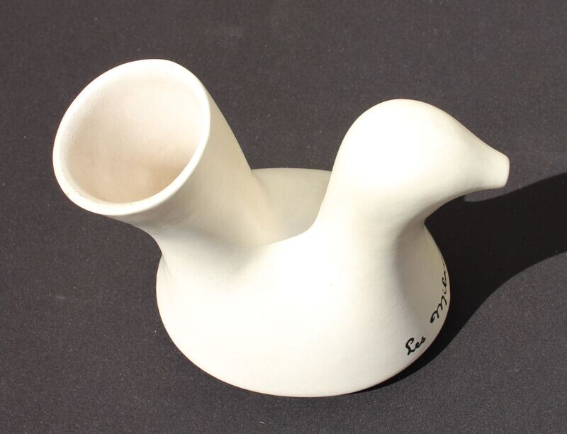 Pichet cocotte Josephine Baker par Jean Varoqueaux 1960-1970