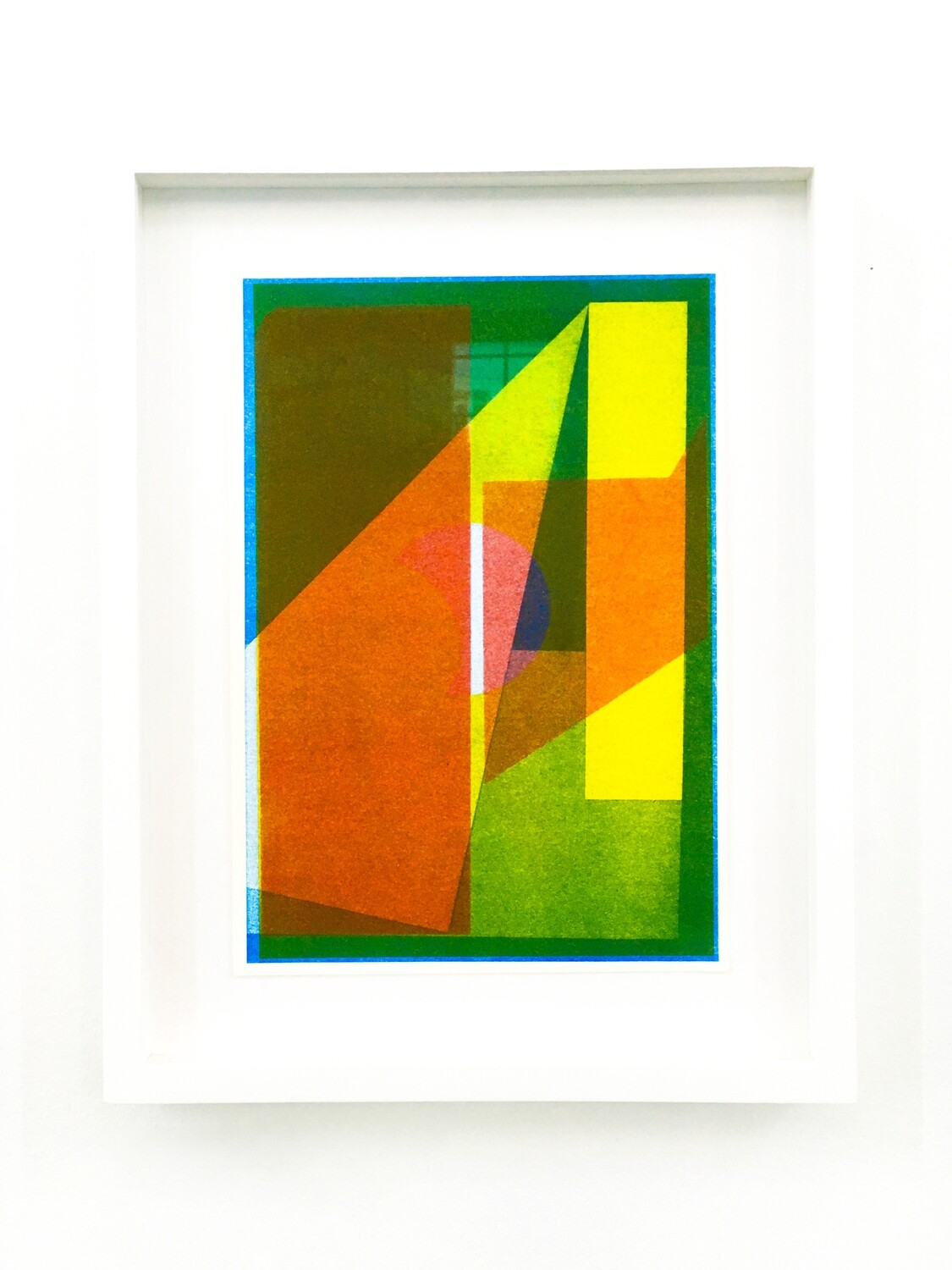 framed RISO Print A5 Jonas Nachtergaele 1/1