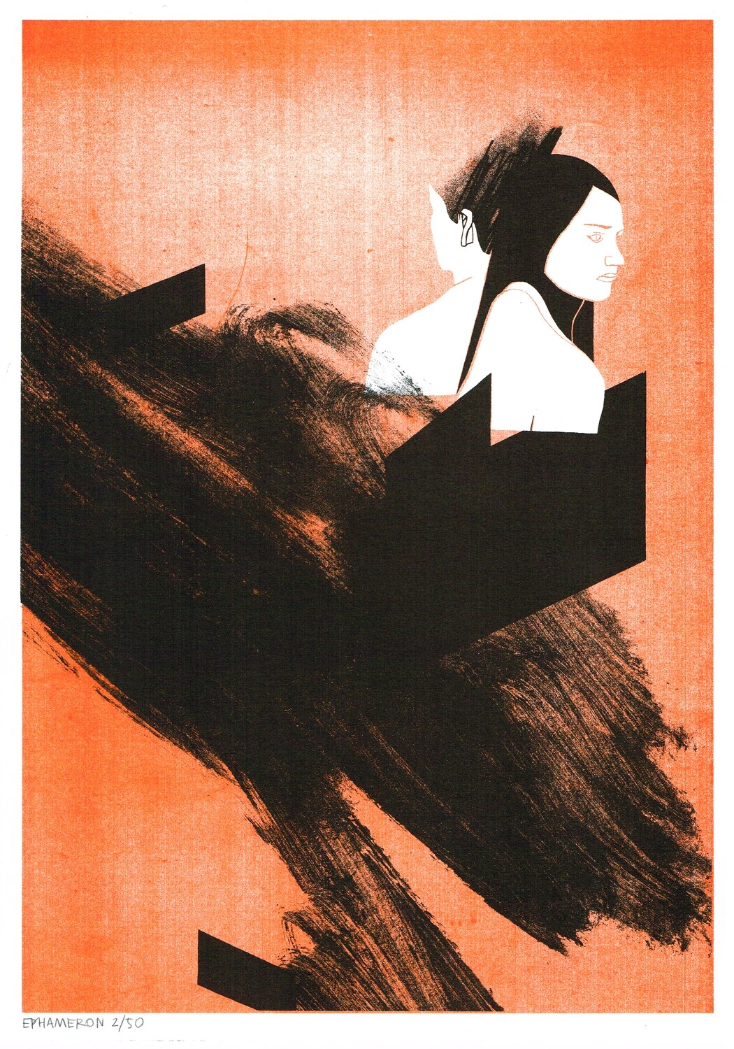 RISO Print A3 Ephameron - POTM_jan 2021 - LE /50