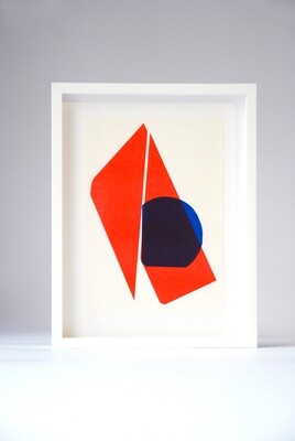 framed RISO Print A5 Jonas Nachtergaele 1/1