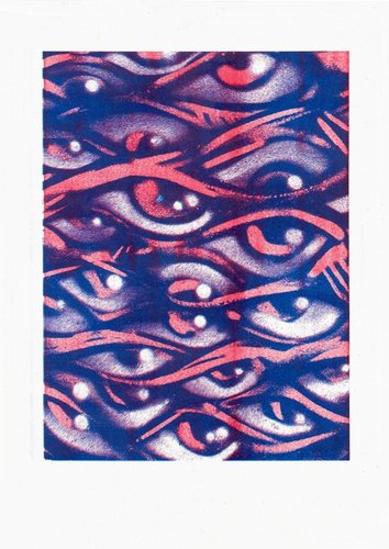 RISO Print A3 David Donceel limited edition /100 Sold Out