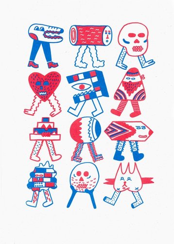 RISO Print A3 Zosen limited edition /100