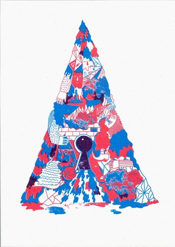 RISO Print A3 Martin Allais limited edition /100