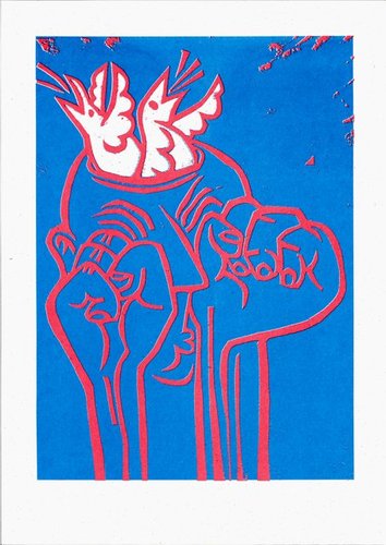 RISO Print A3 Sam Scarpulla limited edition /100