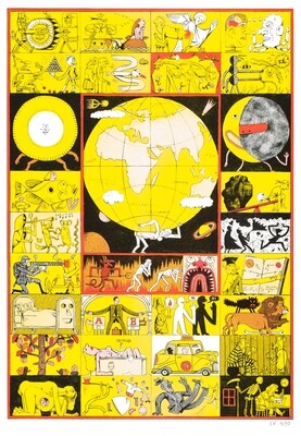 RISO Print A3 Lukas Verstraete - POTM_oct 2021 - LE /50 - SOLD OUT