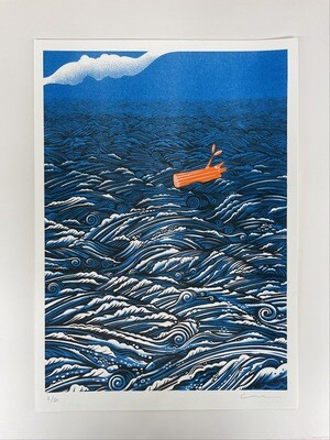 RISO Print A3 Peter Goes - POTM_dec 2021 - LE /50