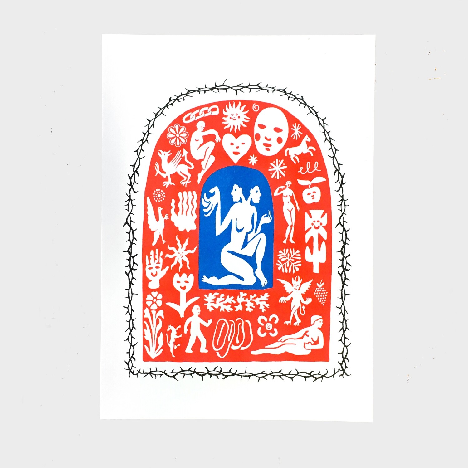 RISO Print A3 - K R A E Y  - POTM_feb 2022 - LE /50