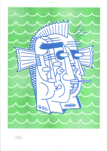 RISO Print A3 El Topo! /100 SOLD OUT