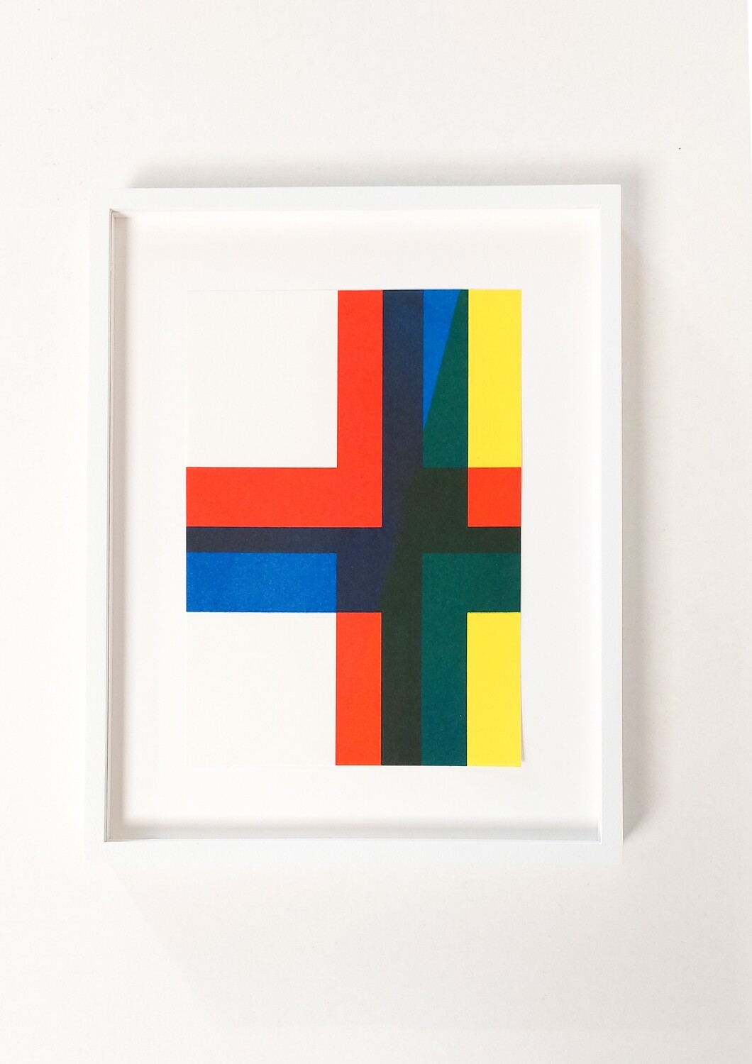 framed RISO Print A5 Jonas Nachtergaele /2 — 'zwaai'