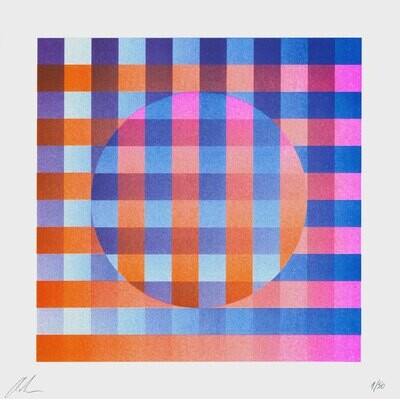 RISO Print - Elke Van Kerckvoorde - POTM_Dec 2022 - LE /50