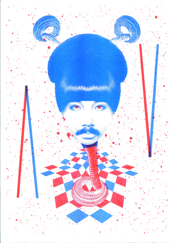 RISO Print A3 Samuel F E Vanderveken - Sold Out