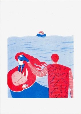 RISO Print A3 Liesbeth Feys limited edition /100 - Sold Out