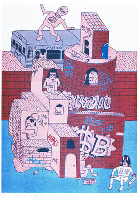 RISO Print A3 El Neoray - fabrikage 2012 - LE /50