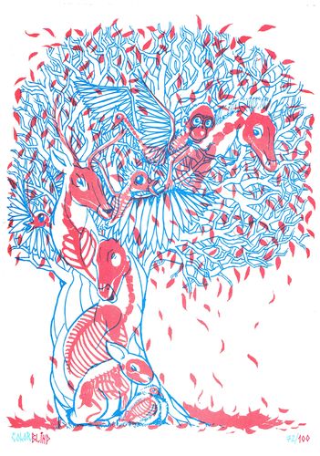 RISO Print A3 ColorBlind (Pt) - Walk & Talk 2012 - LE /100