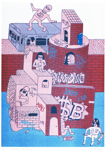 RISO Print A3 El Neoray - fabrikage 2012 - LE /50