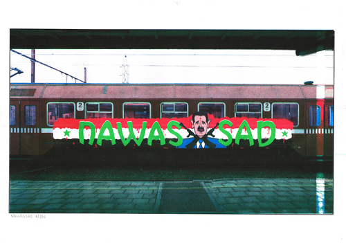 RISO Print A3 Nawassad - fabrikage 2012 - LE /50