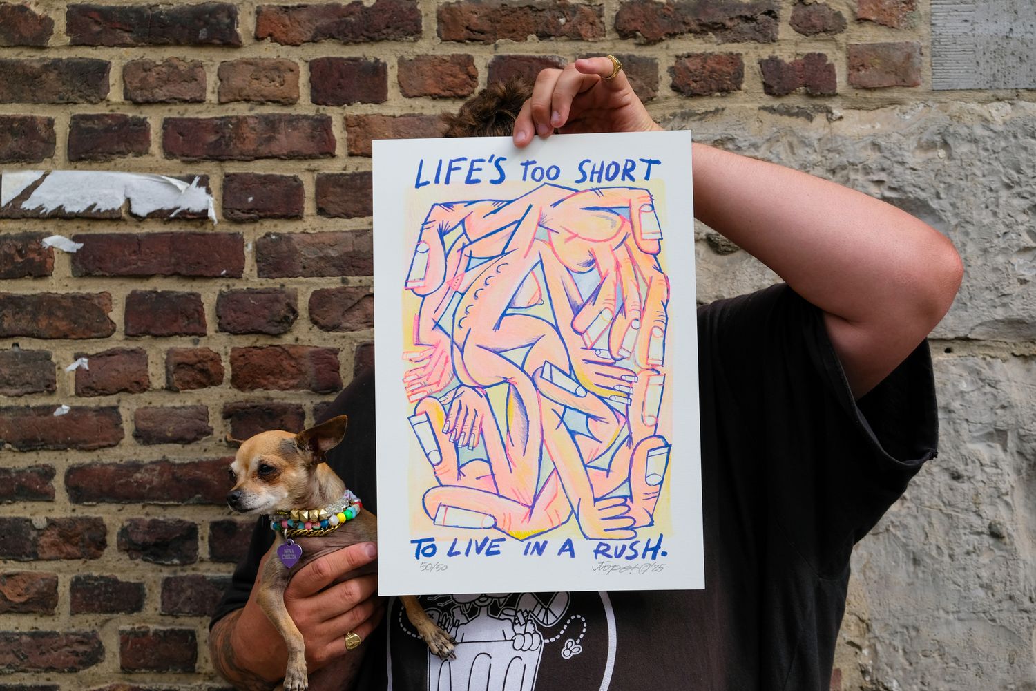 Topo - Life's too short to live in a rush - POTM_june 2025 - LE /50